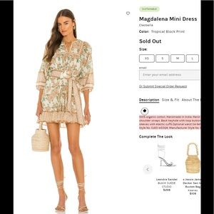 Cleobella Magdalena Mini (Tropical Print)